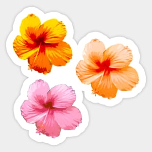 flowers, floral decoration Sticker